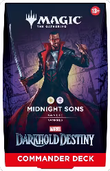 Marvel: Darkhold Destiny Commander Deck - Midnight Sons, Commander: Marvel: Darkhold Destiny — Magic sealed product price