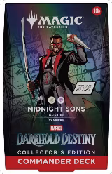Marvel: Darkhold Destiny Commander Deck - Midnight Sons (Collector's Edition), Commander: Marvel: Darkhold Destiny — Magic sealed product price