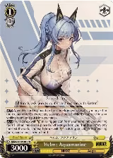 Helm: Aquamarine (PR) (NIK/S117-PE103 PR), GODDESS OF VICTORY: NIKKE — Weiß Schwarz card price