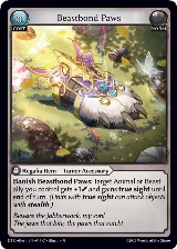 Beastbond Paws (011) — card price