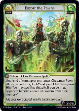 Escort the Pawns (238) — card price
