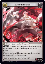 Resolute Stand (085) — card price