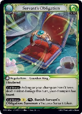 Servant's Obligation (030) — card price