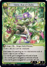 Verte, Ace of Clubs (279) — card price