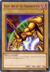 Right Arm of the Forbidden One (Purple) (DL11-EN004), Duelist League Promo — Yu-Gi-Oh! card price
