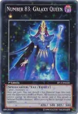 Number 83: Galaxy Queen (Starfoil) (SP13-EN028), Star Pack 2013 — Yu-Gi-Oh! card price
