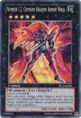 Number 12: Crimson Shadow Armor Ninja (Starfoil) (SP13-EN030) — card price