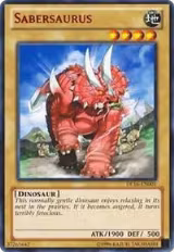 Sabersaurus (Red) (DL16-EN001), Duelist League Promo — Yu-Gi-Oh! card price