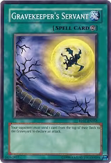 Gravekeeper's Servant (RP01-EN055) — card price