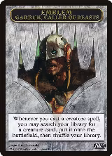 Emblem - Garruk, Caller of Beasts (13) — card price