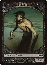 Zombie Token (3) — card price