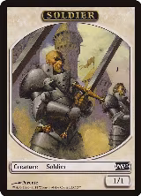 Soldier Token (2) — card price