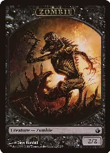 Zombie Token (2) — card price