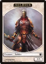 Soldier Token (3) — card price