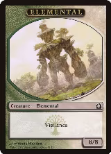 Elemental Token (Green/White) (12) — card price