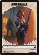 Soldier Token (3) — card price