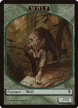 Wolf Token (11) — card price