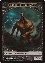 Zombie Giant Token (7) — card price