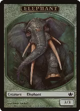 Elephant Token (T3) — card price