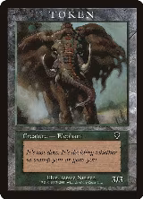 Elephant Token (INV), Magic Player Rewards — Magic card price