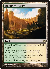 Temple of Plenty (165), Born of the Gods — Magic card price