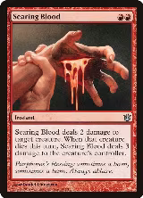 Searing Blood (111) — card price