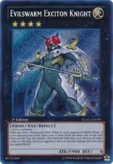 Evilswarm Exciton Knight (LVAL-EN056) — card price
