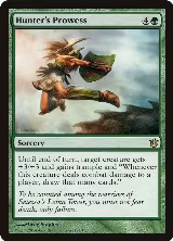 Hunter's Prowess (124), Born of the Gods — Magic card price