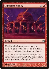 Lightning Volley (101) — card price