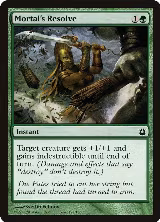 Mortal's Resolve (127) — card price