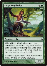 Satyr Wayfinder (136), Born of the Gods — Magic card price