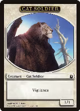 Cat Soldier Token (2) — card price