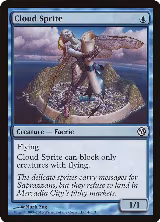 Cloud Sprite (4), Duels of the Planeswalkers — Magic card price