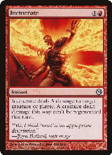 Incinerate (48), Duels of the Planeswalkers — Magic card price