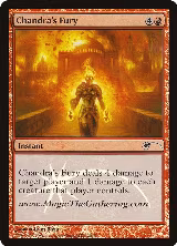 Chandra's Fury (2013) — card price