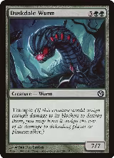 Duskdale Wurm (58), Duels of the Planeswalkers — Magic card price