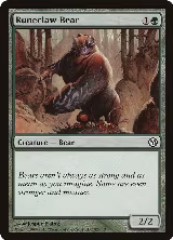 Runeclaw Bear (82), Duels of the Planeswalkers — Magic card price