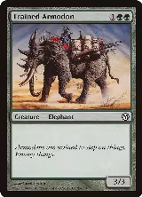 Trained Armodon (85), Duels of the Planeswalkers — Magic card price
