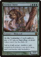 Verdant Force (87), Duels of the Planeswalkers — Magic card price