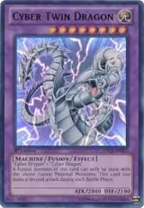 Cyber Twin Dragon (SDCR-EN037) — card price