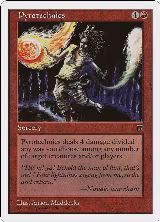 Pyrotechnics — card price