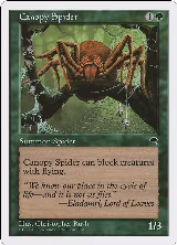Canopy Spider — card price