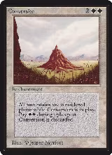 Conversion — card price