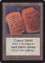 Copper Tablet — card price
