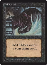 Dark Ritual, Beta Edition — Magic card price