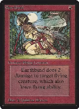 Earthbind, Beta Edition — Magic card price