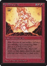 Fire Elemental, Beta Edition — Magic card price