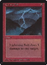 Lightning Bolt — card price