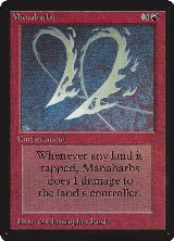 Manabarbs, Beta Edition — Magic card price