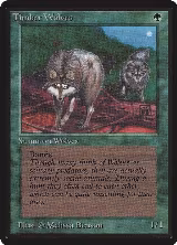 Timber Wolves, Beta Edition — Magic card price